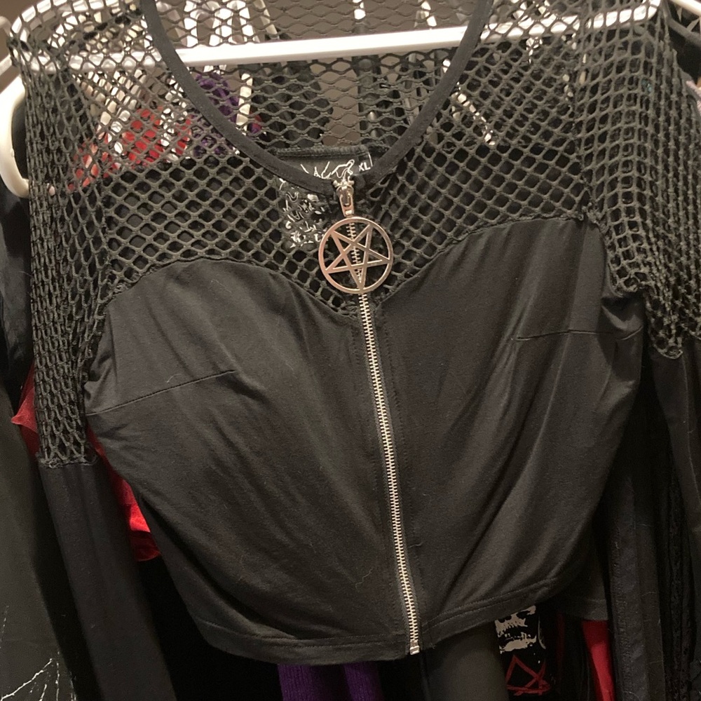 Killstar Crop Top Size XL